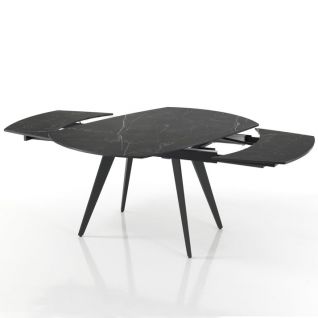 Athens Dining Room Table 240 x 100 cm Wane Table Walnut Coloured